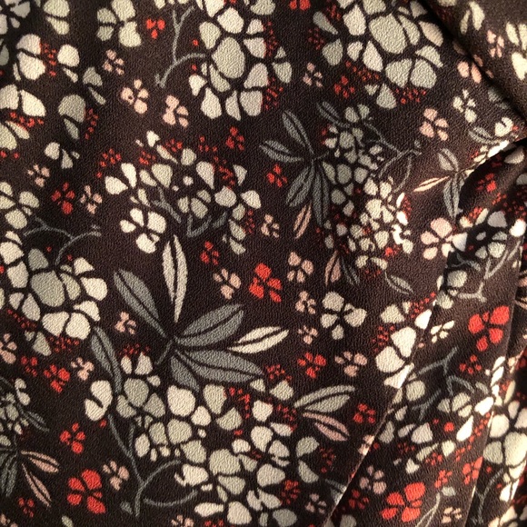 Loft outlet sleeveless a-line Floral dress - Picture 2 of 7